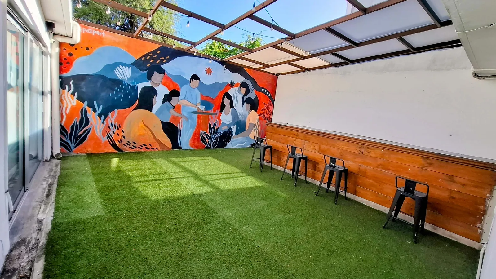 Patio Sinerdipia para eventos